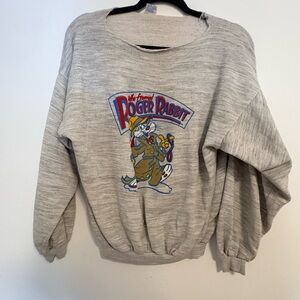 Vintage Roger Rabbit Gray Sweatshirt